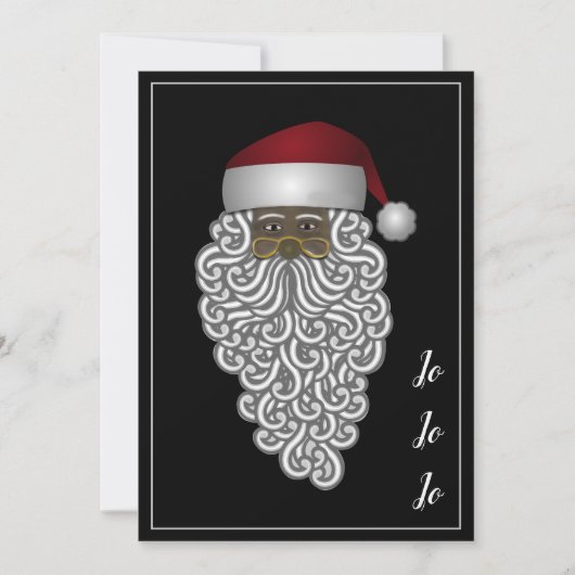 Gepersonaliseerde Etnische Latino Papa Noel Kerstm Feestdagenkaart (Voorkant)