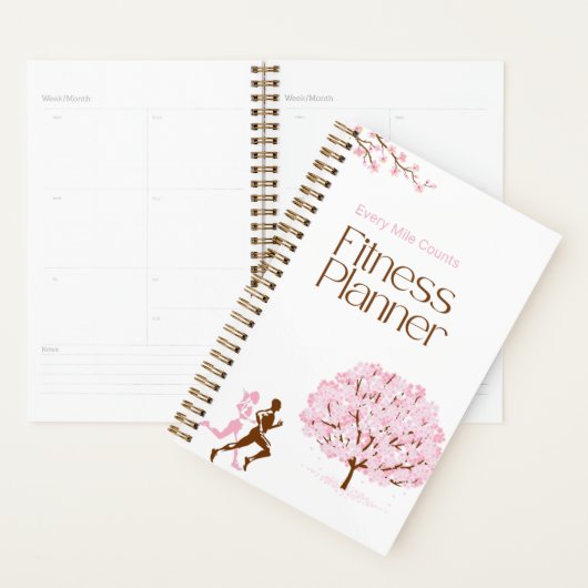 Gepersonaliseerde 'Every Mile Counts' Runner Gifts Planner (Display)