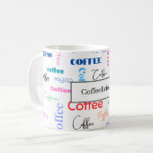 Gepersonaliseerde Exclusieve Ontwerp Koffie Mok (Voorkant links)