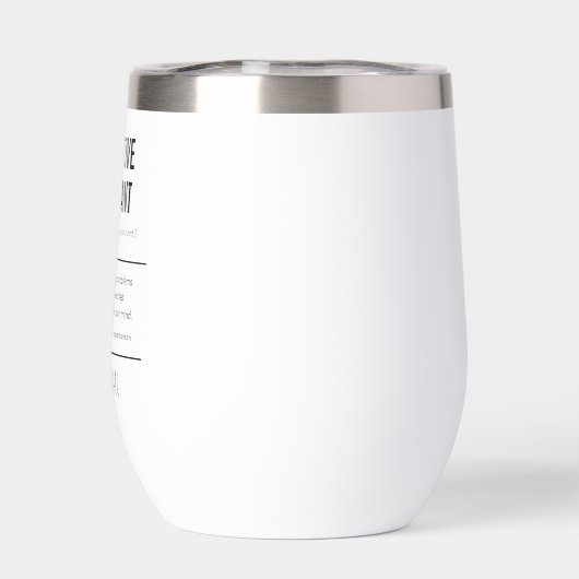 Gepersonaliseerde Executive Assistant Grappig (Achterkant)