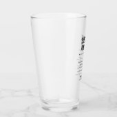 Gepersonaliseerde Executive Assistant Grappig Glas (Rechts)