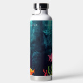 Gepersonaliseerde Exotische Vistank Aquarium Water Waterfles (Rechts)
