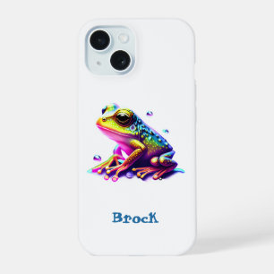Gepersonaliseerde Fabulous Frog Telefoon Case iPhone 15 Case