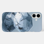 Gepersonaliseerde facetteedelsteen Hoesje – Voeg u (Achterkant (horizontaal))