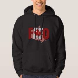 Gepersonaliseerde FAFO Canada Vlag Hoodie