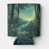 Gepersonaliseerde Fairy Forest Fantasy Art Blikjeskoeler (Voorkant)