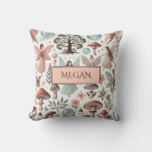 Gepersonaliseerde Fairy Girl's Sierkussen (Voorkant)