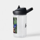 Gepersonaliseerde Fairy Meisje en Teddy Beer Waterfles (Links)