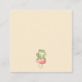 Gepersonaliseerde Fairy Prinses Bloemen Meisjes Gi Informatiekaartje (Achterkant)