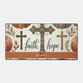 Gepersonaliseerde Faith & Hope Christelijk Hallowe Bureaumat (Voorkant)
