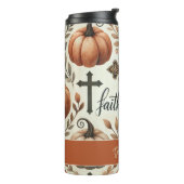 Gepersonaliseerde Faith & Hope Christelijk Hallowe Thermosbeker (Gedraaid links)