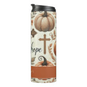 Gepersonaliseerde Faith & Hope Christelijk Hallowe Thermosbeker (Geroteerd rechts)