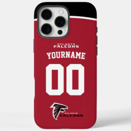 Gepersonaliseerde Falcons Jersey Amerikaans Footba iPhone 16 Pro Max Hoesje