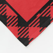 Gepersonaliseerde familie 4-foto collage Feestdage Fleece Deken (Hoek)