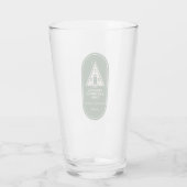 Gepersonaliseerde familie A Lijst A-lijst Cabin Glas (Achterkant)