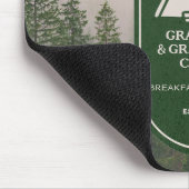 Gepersonaliseerde familie A Lijst A-lijst Cabin Muismat (Hoek)