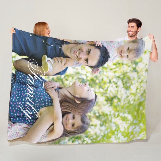 Gepersonaliseerde familie aangepaste deken (In situ)