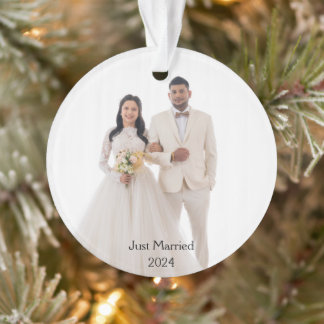 Gepersonaliseerde Familie Afbeelding Ornament, Chr Ornament