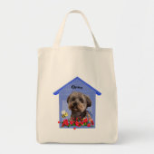 Gepersonaliseerde familie Canvas tas (Voorkant)