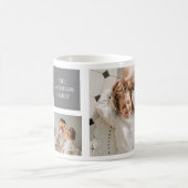 Gepersonaliseerde familie collage cadeau koffiemok (Center)