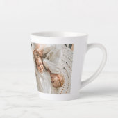 Gepersonaliseerde familie collage cadeau latte mok (Rechts)