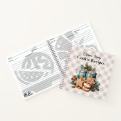 Gepersonaliseerde familie cookie recepten met naam notitieboek (Binnen)