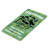 Gepersonaliseerde familie cruise deur decor magneet (Linkerzijde)