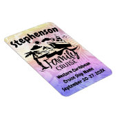 Gepersonaliseerde familie cruise deur decor magneet (Rechterzijde)