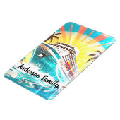 Gepersonaliseerde familie cruise magneet (Linkerzijde)