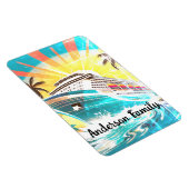 Gepersonaliseerde familie cruise magneet (Rechterzijde)