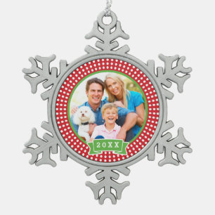 Gepersonaliseerde familie foto Keepsake Ornament