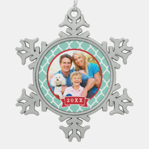 Gepersonaliseerde familie foto Keepsake Ornament
