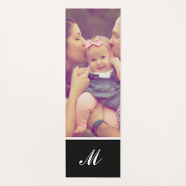 Gepersonaliseerde familie Foto Monogram Yoga Mat