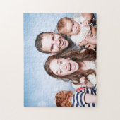 Gepersonaliseerde familie Foto Puzzle Legpuzzel (Verticaal)