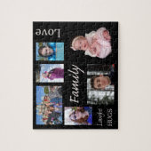 Gepersonaliseerde familie Foto Puzzle Legpuzzel (Verticaal)