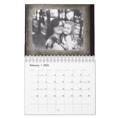 Gepersonaliseerde familie foto's kalender (Feb 2026)
