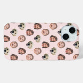 Gepersonaliseerde Familie Gezicht 3 Foto's Lichtro Case-Mate iPhone Case (Achterkant (horizontaal))