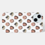 Gepersonaliseerde Familie Gezicht 3 Foto's Wit Case-Mate iPhone Case (Achterkant (horizontaal))
