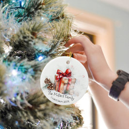 Gepersonaliseerde Familie Kerst Ornamenten met Fot