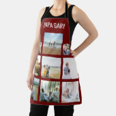 Gepersonaliseerde familie - Kerstmis met fotocolla Schort (Insitu)