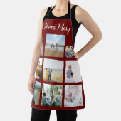 Gepersonaliseerde familie - Kerstmis met fotocolla Schort (Insitu)