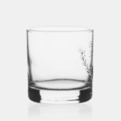 Gepersonaliseerde familie-Logo Whisky Glas (Rechts)