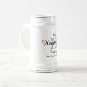 Gepersonaliseerde familie - naam en Initiaal - Bierpul (Voorkant links)