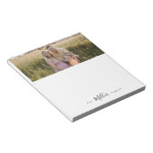 Gepersonaliseerde familie notitieblok (Schuin)