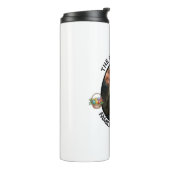 Gepersonaliseerde Familie Paasei Fotomand Thermosbeker (Gedraaid links)