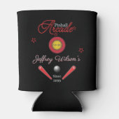 Gepersonaliseerde familie / persoon Pinball Blikjeskoeler (Achterkant)