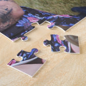 Gepersonaliseerde familie portret puzzle legpuzzel (Zijkant)