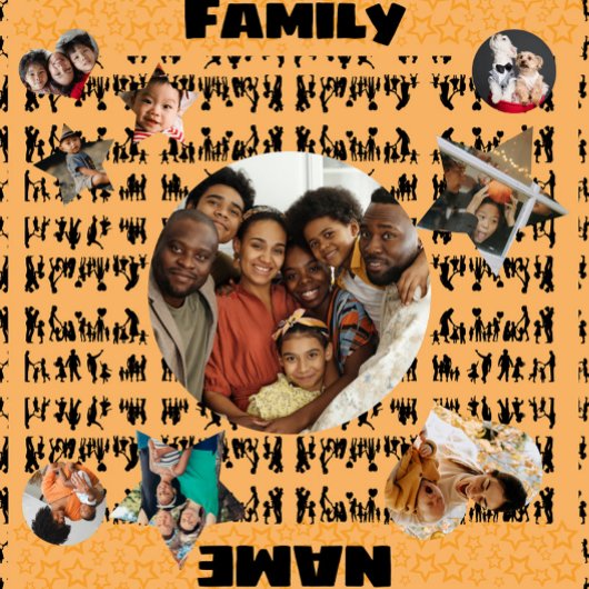 Gepersonaliseerde familie puzzel