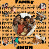 Gepersonaliseerde familie puzzel legpuzzel