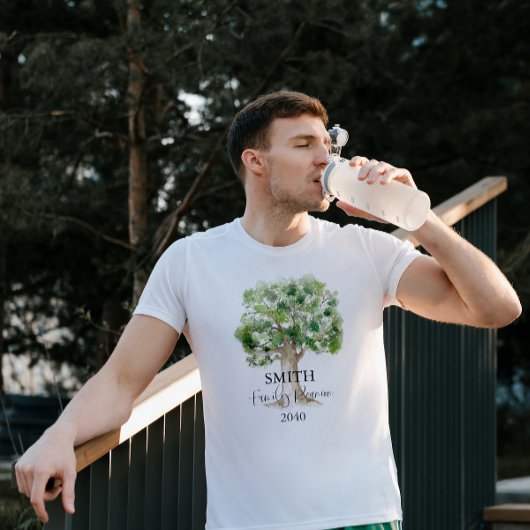 Gepersonaliseerde familie reünie boom t-shirt